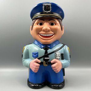 The Original Cookie Cop Cookie Jar Fun-Damental Too 2001 Vintage TESTED